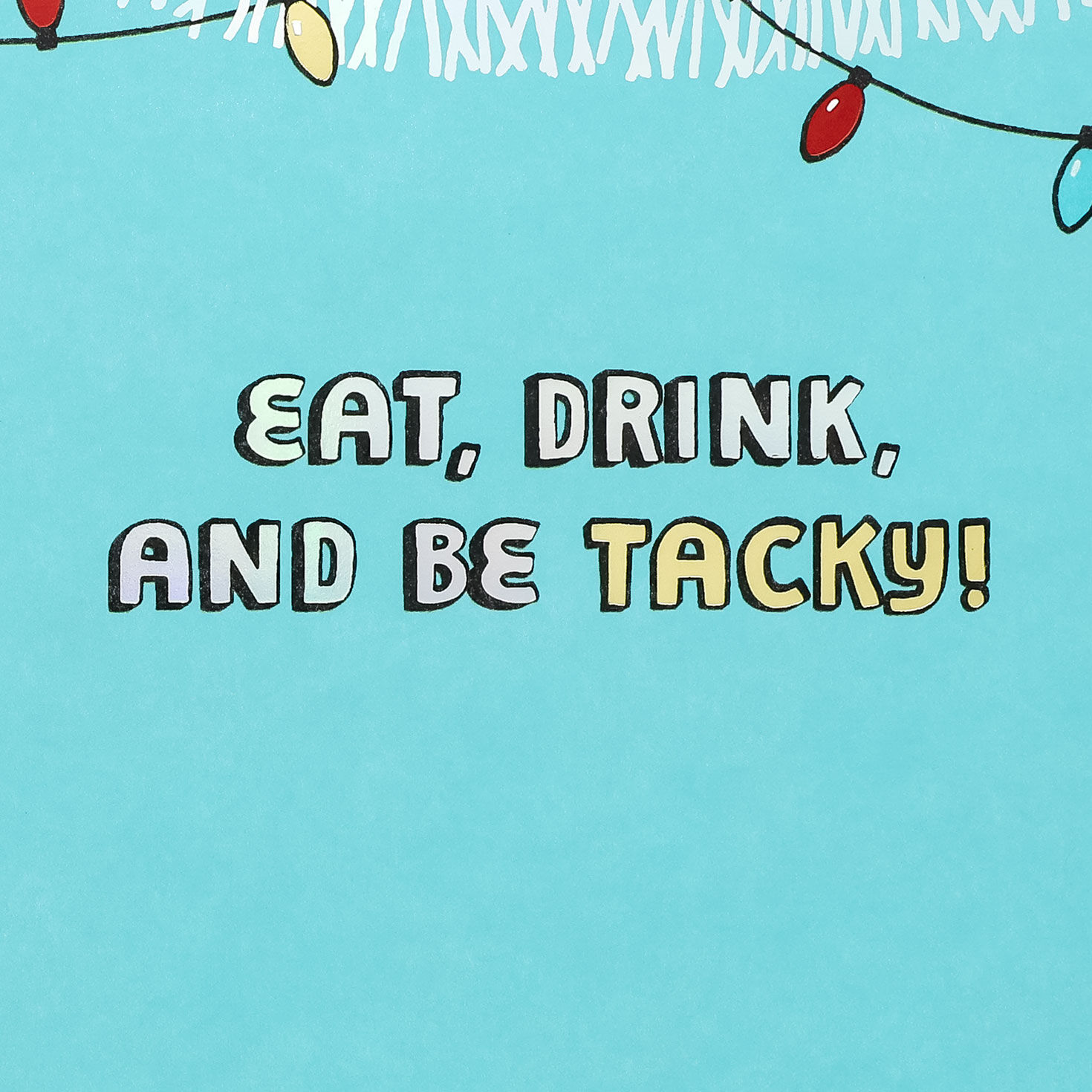 Ugly Sweater Snowman Funny Christmas Card Sentiment image number 2
