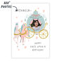 Personalized Princess Theme Photo Card for Kid  image number 2