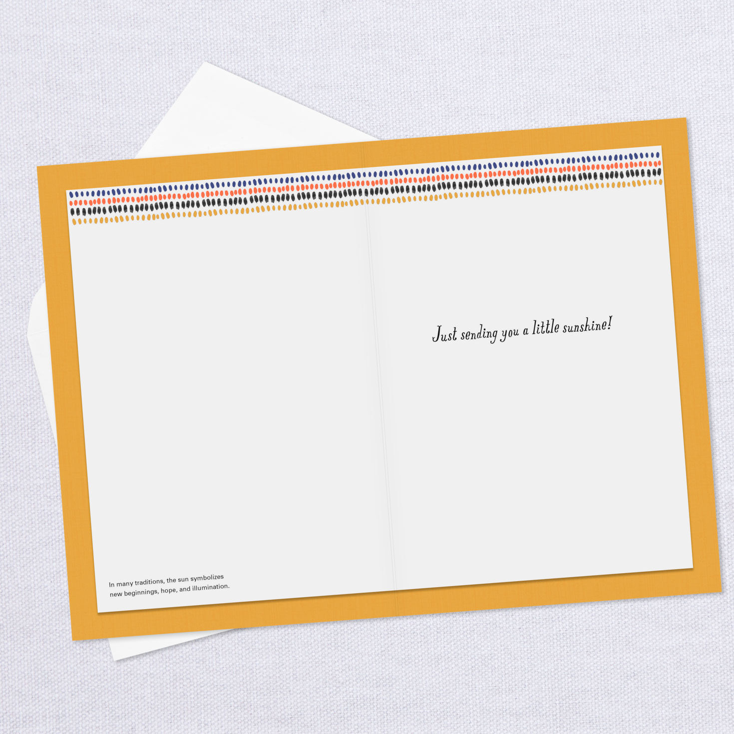 UNICEF A Little Sunshine Encouragement Card for only USD 3.59 | Hallmark