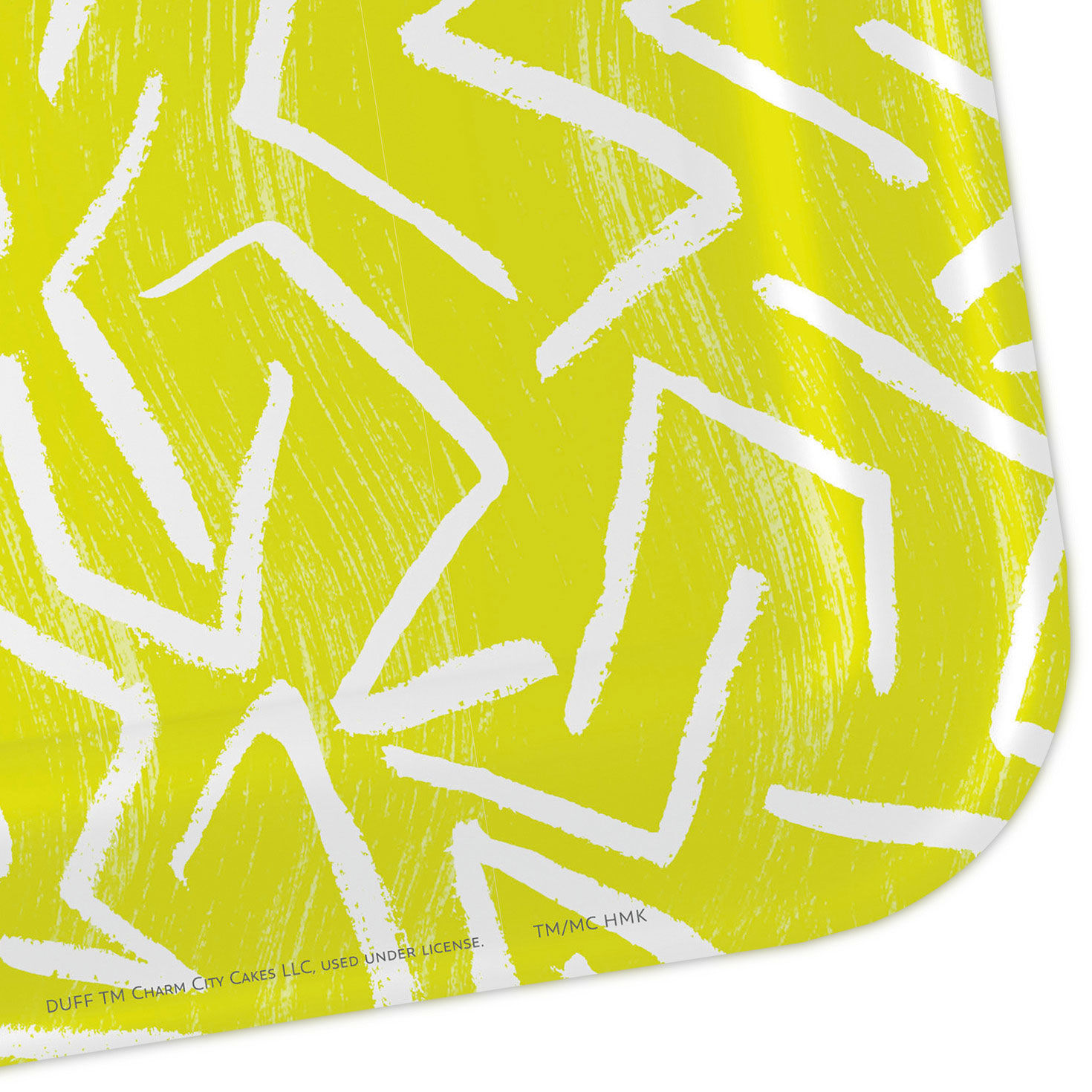 Zig-Zag Stripe on Yellow Dessert Plates, Pack of 8, , large image number 6