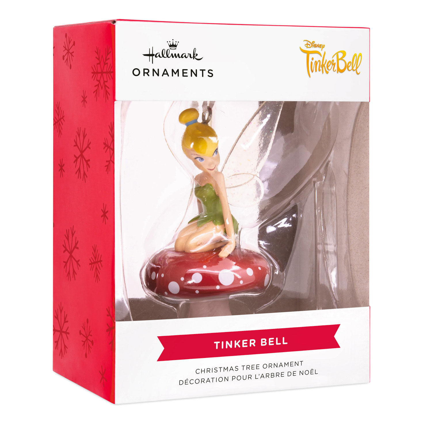 Disney Tinker Bell on Mushroom Hallmark Ornament - Hallmark Disney Tinker Bell on Mushroom Hallmark Ornament - Hallmark