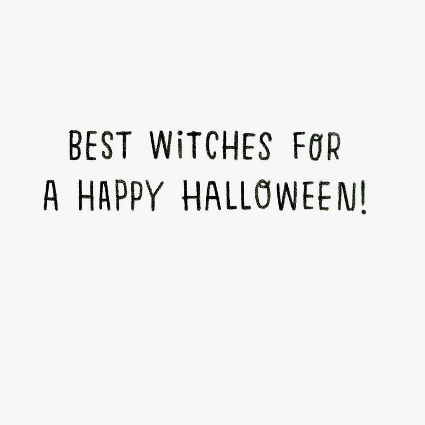 Best Witches Podium Funny Halloween Card Sentiment image number 2