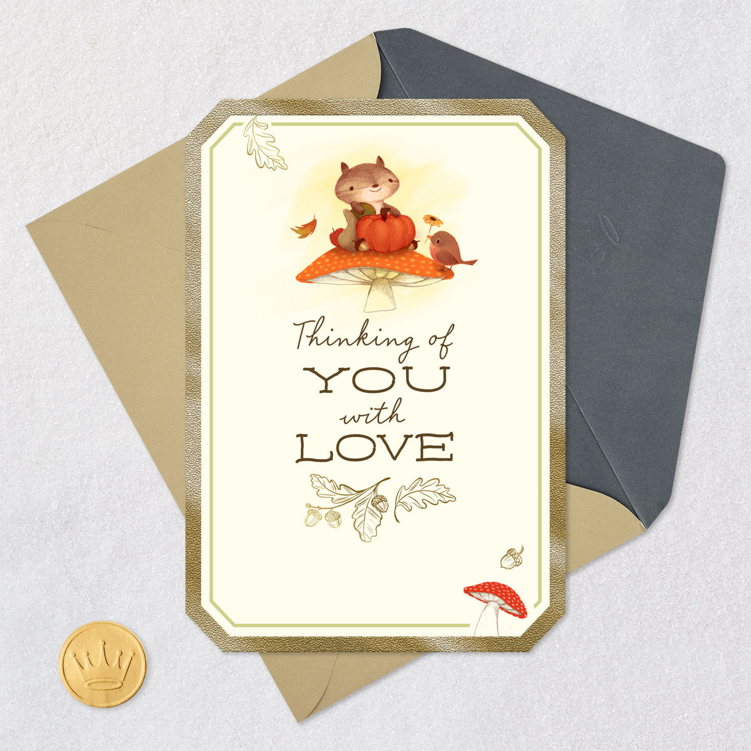 Thinking of You With Love Thanksgiving Card for only USD 2.99 | Hallmark