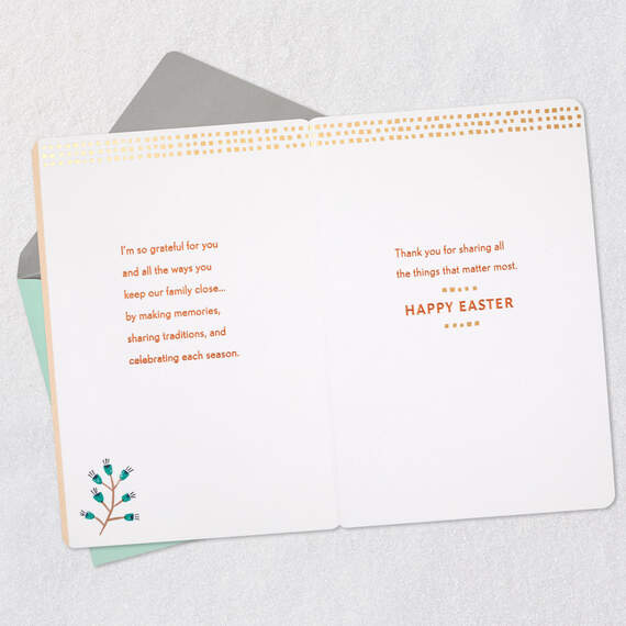 You're the Heart of this Family Easter Card, , large image number 4