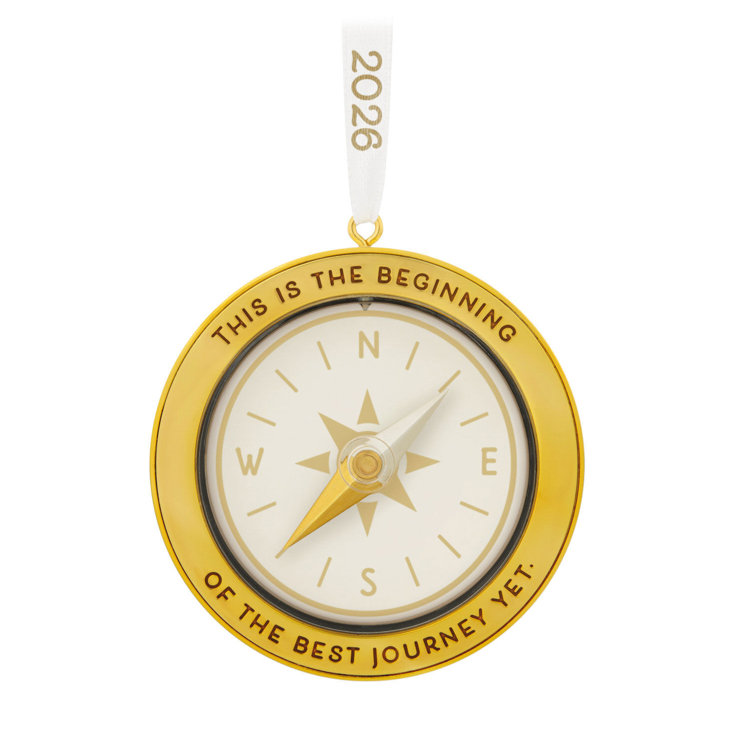 The Best Journey 2026 Metal Ornament