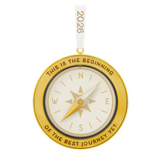 The Best Journey 2026 Metal Ornament