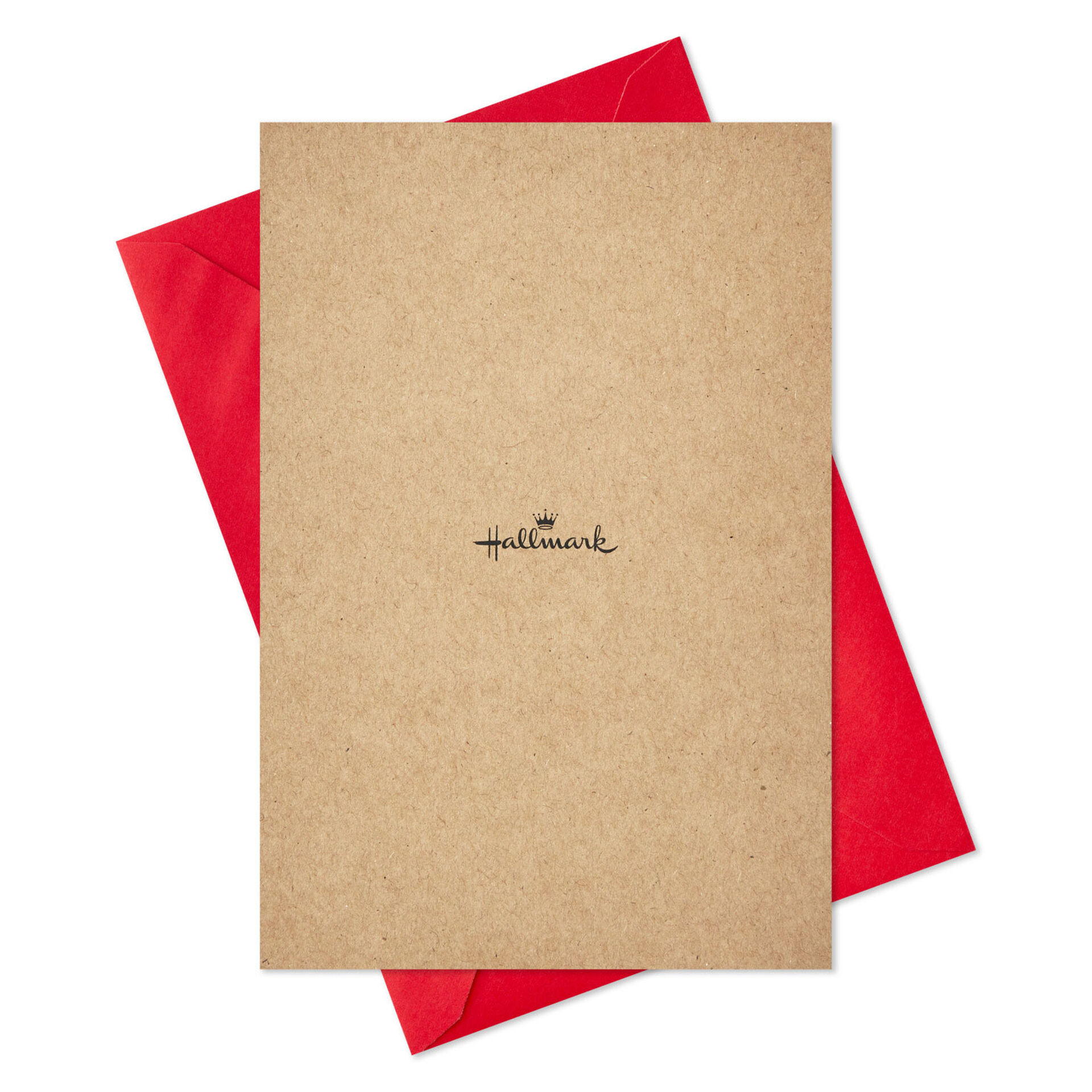 Rustic Kraft Boxed Christmas Cards Assortment, Pack of 36 Boxed Cards