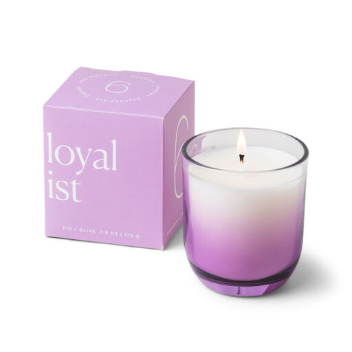 Paddywax Enneagram Loyalist Fig and Olive Jar Candle, 6 oz., 