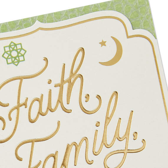 Faith, Family, Love Eid Card, , large image number 4