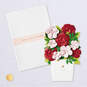 I Love You Floral Bouquet Valentine's Day Card in Gift Box, , large image number 5