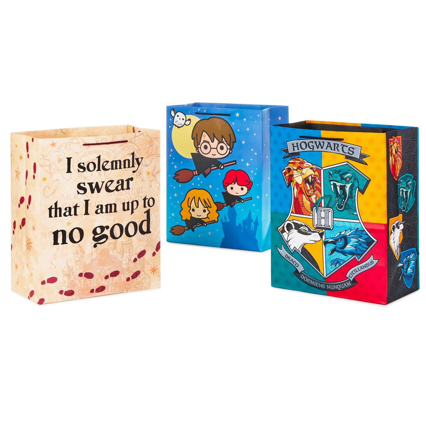 13" Harry Potter™ Assorted 3-Pack Large Gift Bags