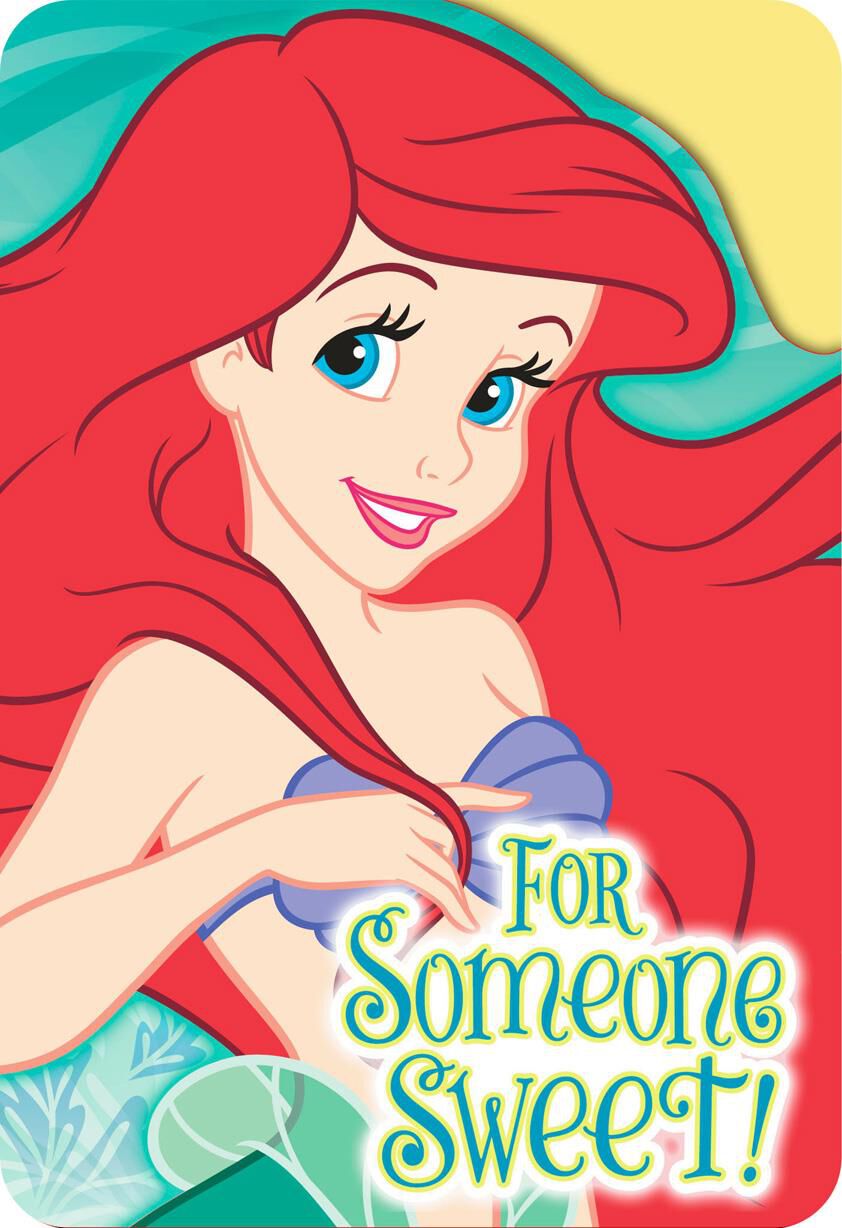 The Little Mermaid Ariel Oceans of Fun Birthday Card for Girl