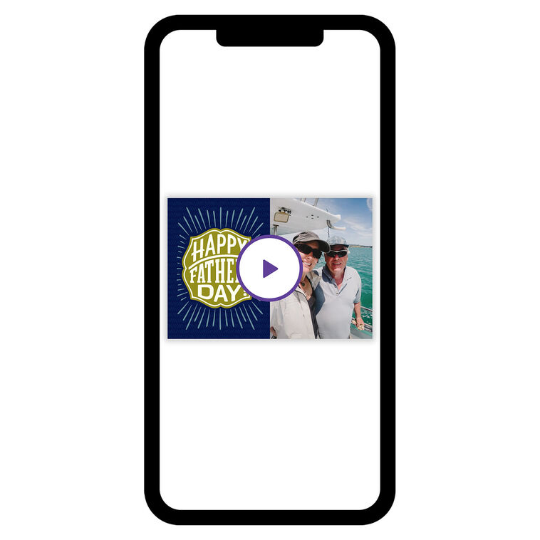Celebrating You Plaque Father's Day eCard