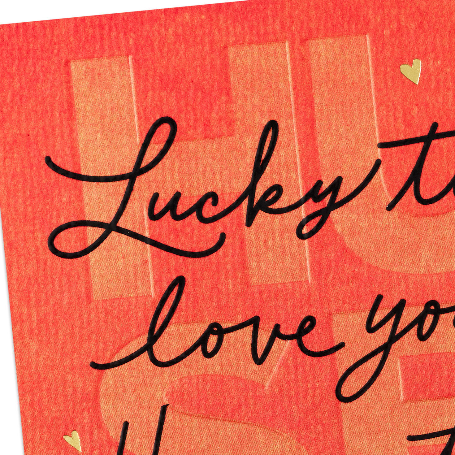 Script on Red Romantic Birthday Card for Husband Card Front Detail image number 5