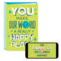 You Make Our World a Happy Place Video Greeting Birthday Card, , large image number 1