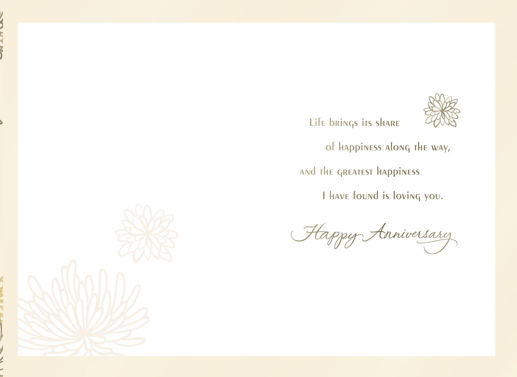 Champagne Glasses 10th Anniversary Card