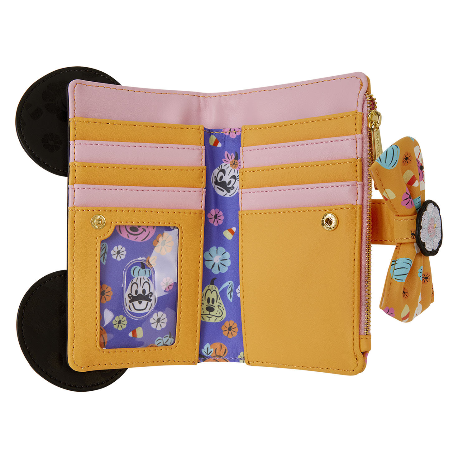 Loungefly Disney Minnie Mouse Pumpkin Zip-Around Wallet for only USD 40.00 | Hallmark