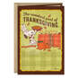 Peanuts® Snoopy Sharing the Love Cute Thanksgiving Card, , large image number 1