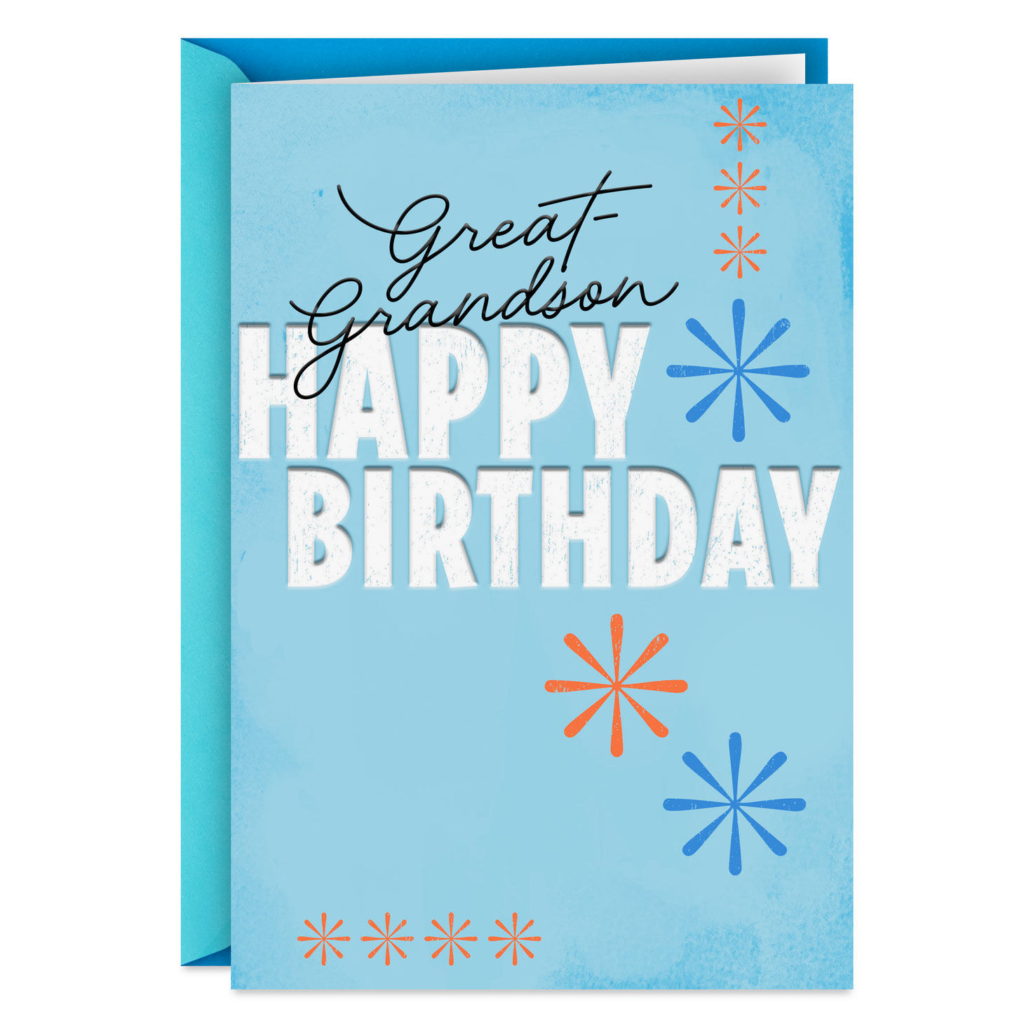Proud of the Man You Are Birthday Card for Great-Grandson