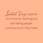 You're Often Thought About Sweetest Day Card, , large image number 2
