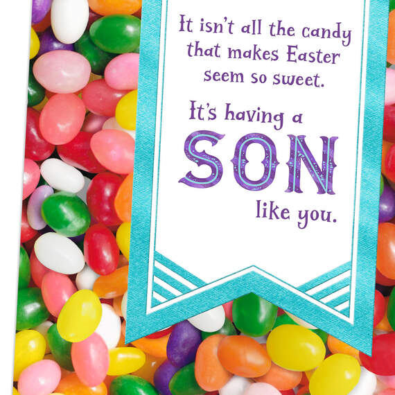 You Make Easter Sweet Easter Card for Son, , large image number 4