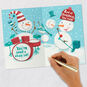 Snowman and Bass Guitar Grandson Christmas Card Signing card image number 7