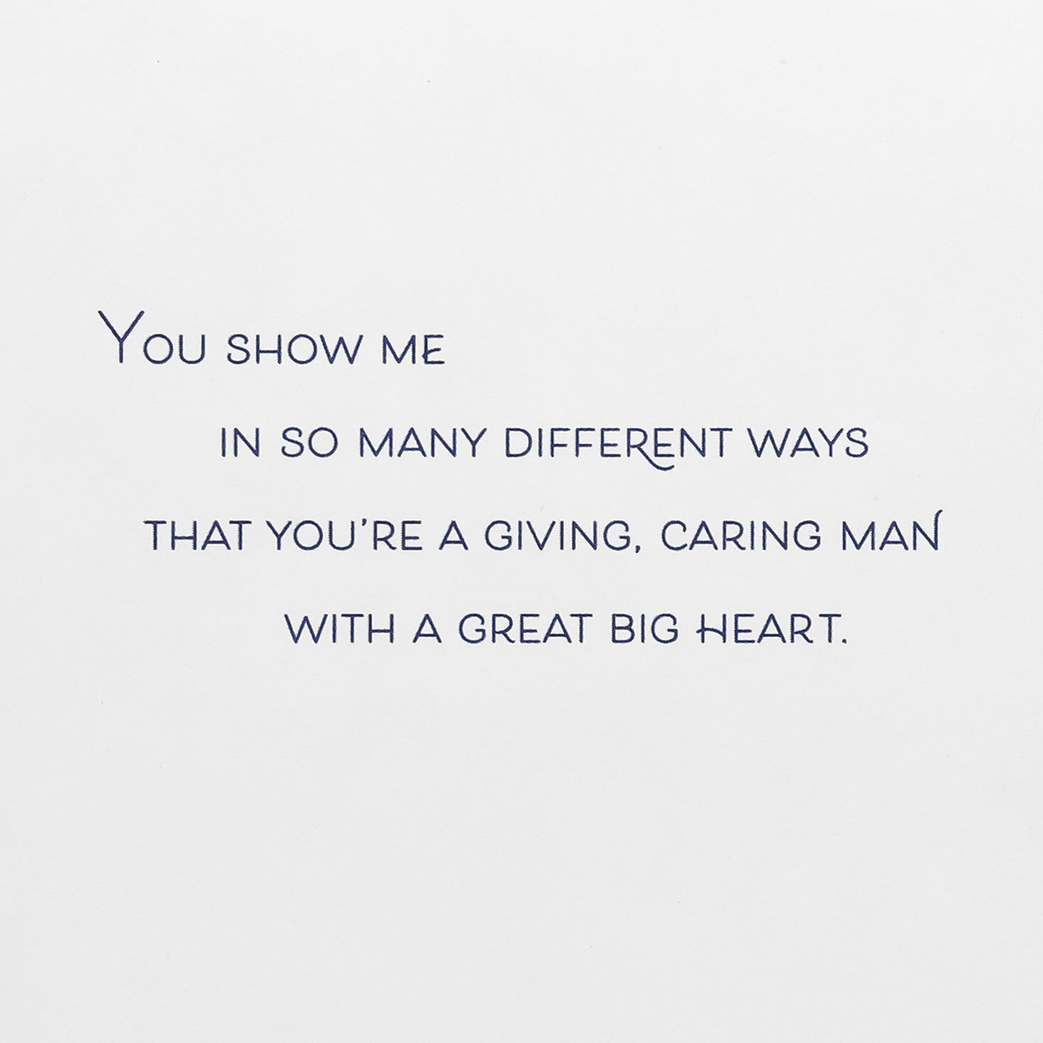 Blue and Gold Cattails Father's Day Card sentiment image number 2