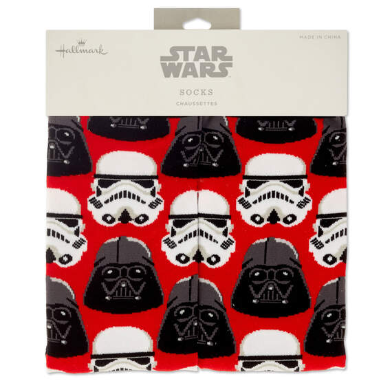 Star Wars™ Darth Vader™ and Stormtrooper™ Helmet Novelty Crew Socks, , large image number 4