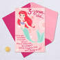 Disney The Little Mermaid Ariel Musical 3rd Birthday Card With Light for Girl, , large image number 5