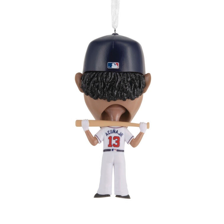 MLB Atlanta Braves™ Ronald Acuña Jr. Bobblehead Ornament, , large image number 5