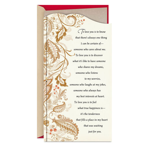 Someone Like You Romantic Sweetest Day Card, 