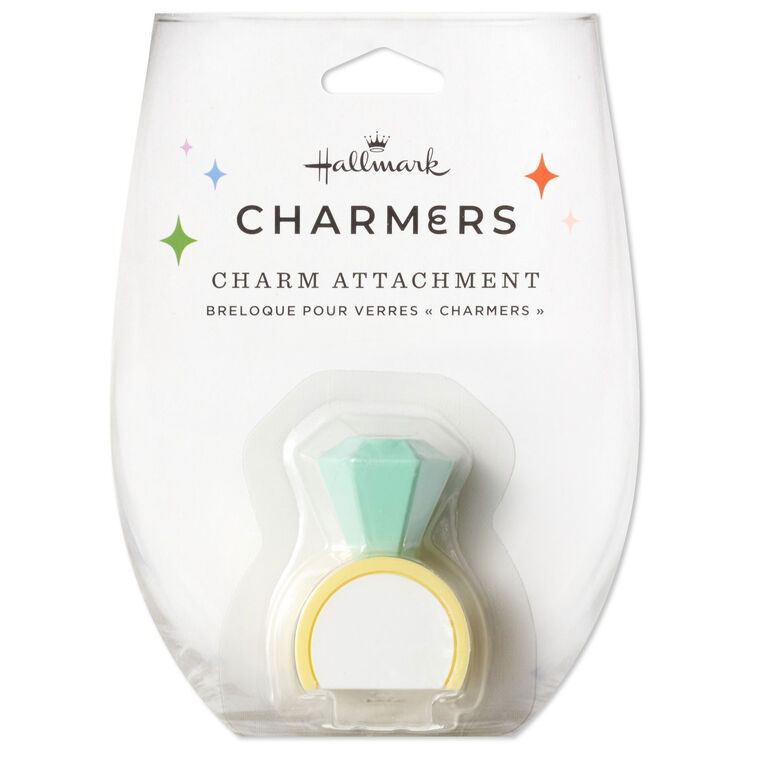 Charmers Diamond Ring Silicone Charm, 1.8" H, , large image number 4