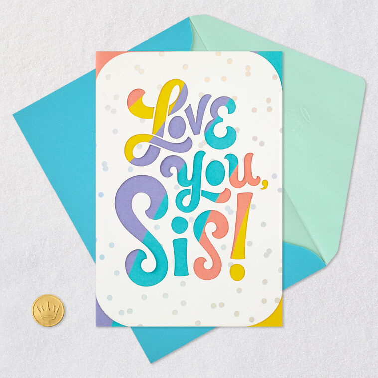 Love So Much About You Birthday Card for Sister, , large image number 6