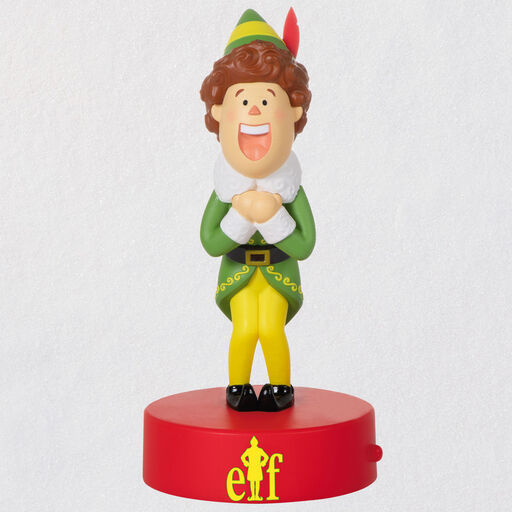 Elf Buddy the Elf™ Ornament With Sound, 