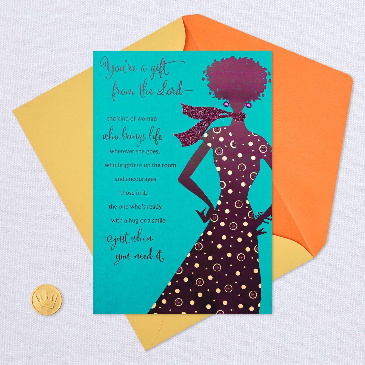 Gift From the Lord Religious Birthday Card for Her - Greeting Cards