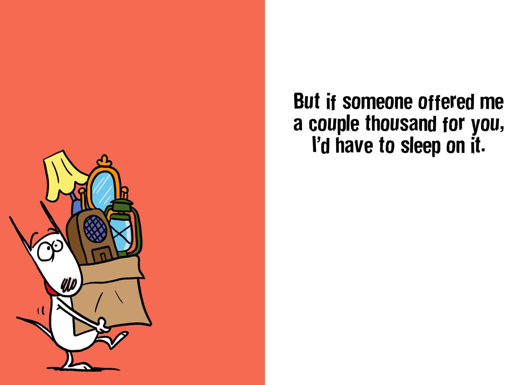 Maxine™ You're Priceless Funny Friendship Card