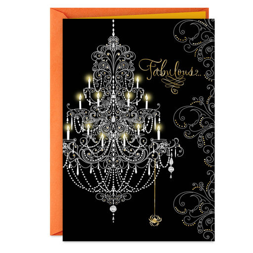 Nothing Less Than Fabulous Halloween Card, 