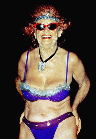 Old Lady In Bikini Funny Birthday Card Greeting Cards Hallmark