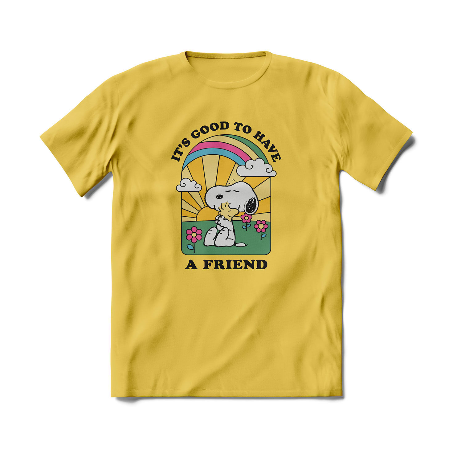 yellow snoopy shirt