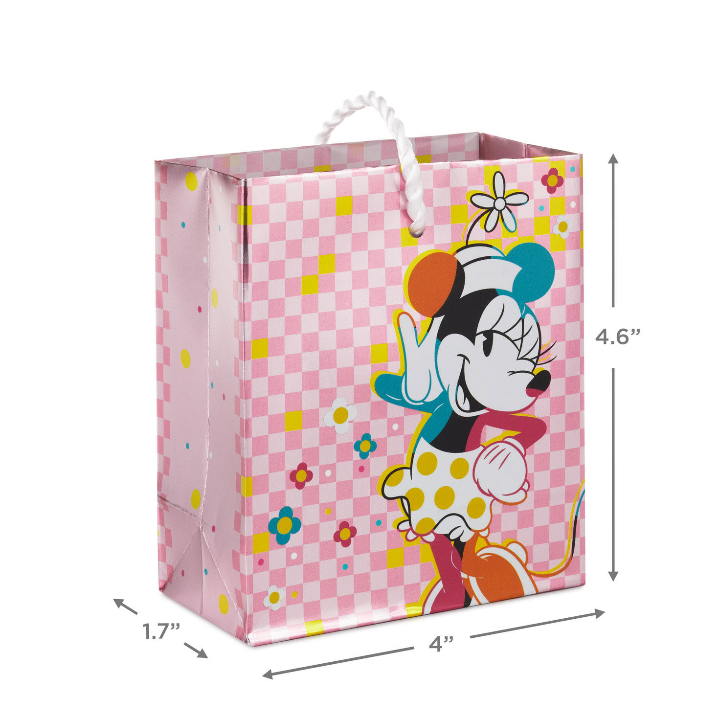 4.6 Disney Minnie Mouse on Pink Gift Card Holder Mini Bag Gift Card Holders Hallmark