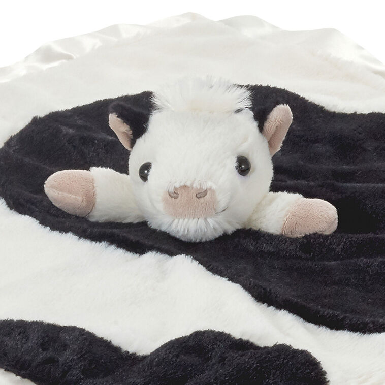 Bunny Cow Lovey Baby Blanket  image number 4