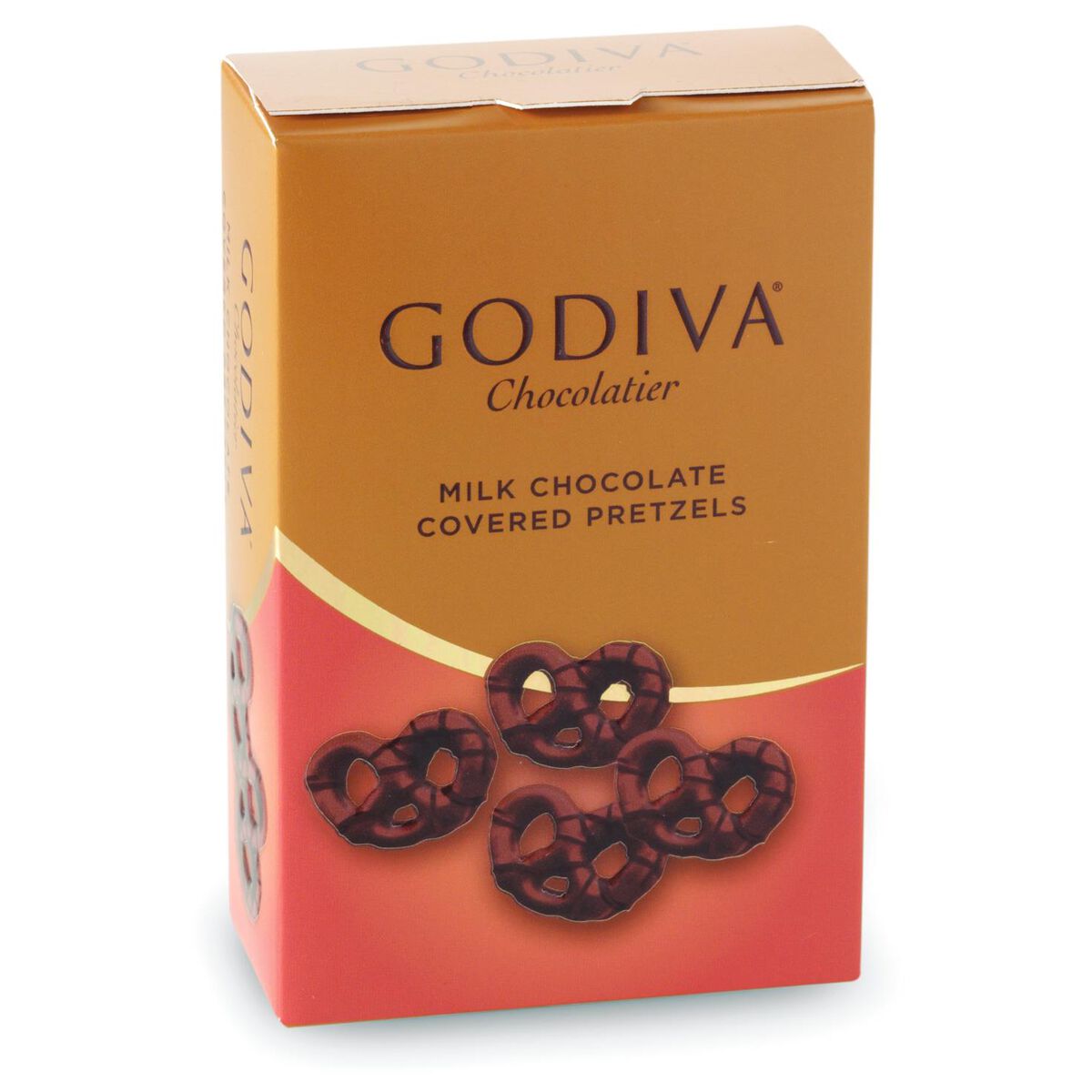 Godiva Chocolatier Milk Chocolate Covered Mini Pretzels Candy
