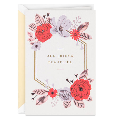 All Things Beautiful Valentine's Day Card, 