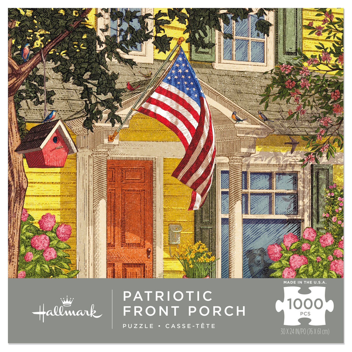 Patriotic Front Porch 1,000-Piece Puzzle for only USD 19.99 | Hallmark