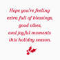 Full of Extra Blessings Christmas Card, , large image number 2