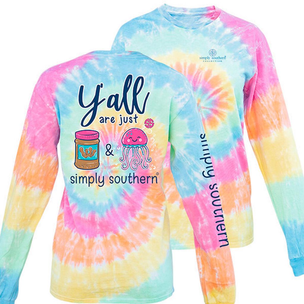 simply southern tie dye shirts