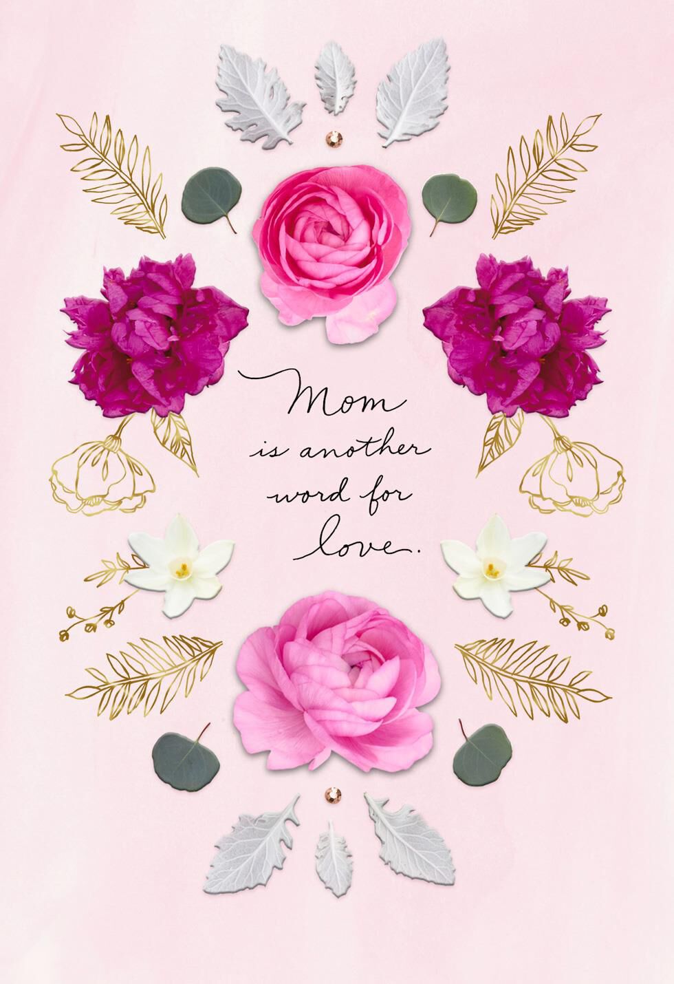 Mom Is Another Word for Love Mother's Day Card