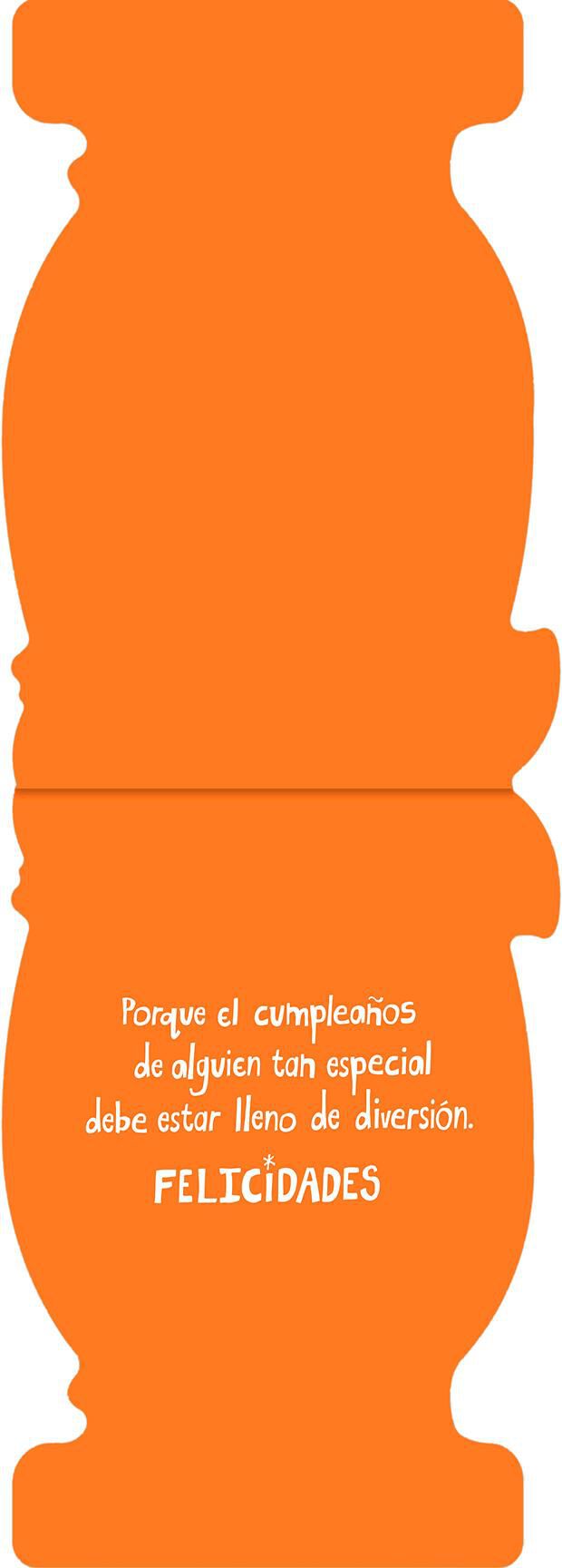 Let the Fun Begin Large Spanish-Language Birthday Card, 12"