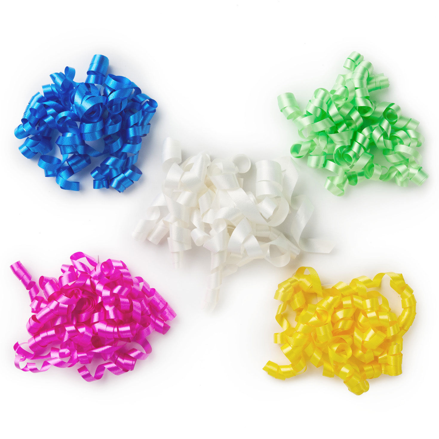 Curly Ribbon Gift Bows Pack fronts image number 4