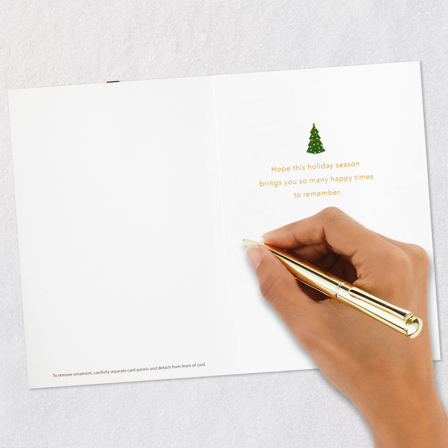 Oh What Fun Christmas Card With Laser-Cut Ornament for only USD 9.99 | Hallmark